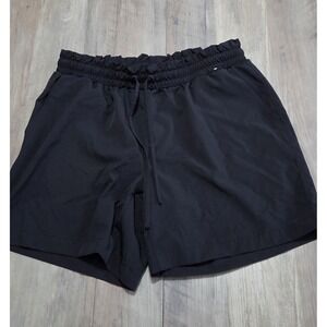 Modetta Performance Luxury Black Shorts Women Medium
